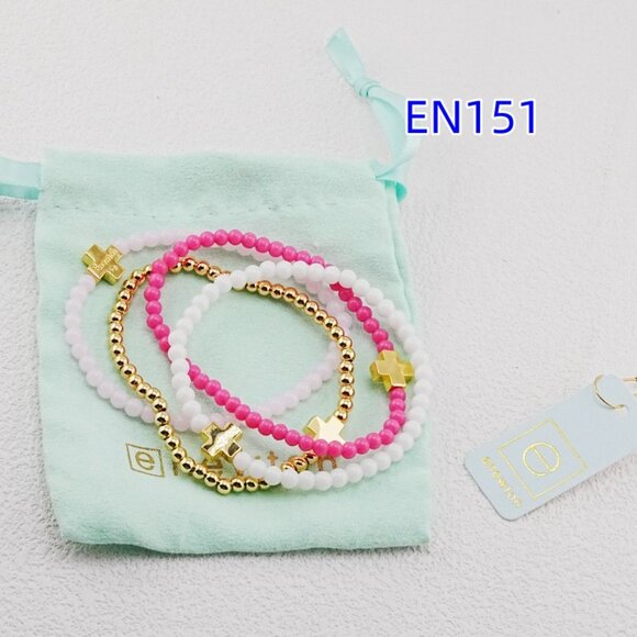 Enewton Pink-Tone Bracelet Set - Picture 3 of 5